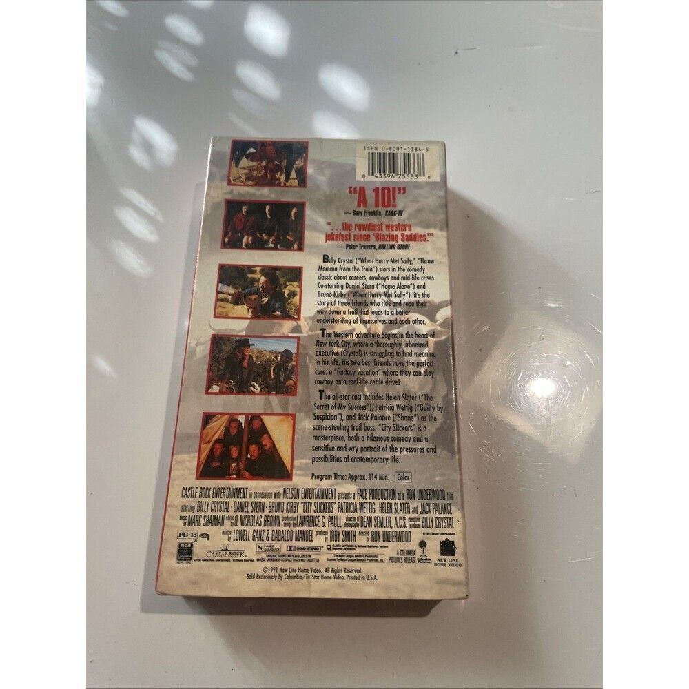 City Slickers VHS 1991, 1997 Release Billy Crystal New - Picture 2 of 4